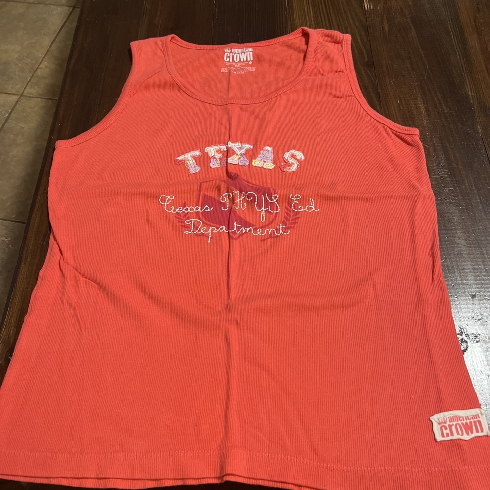 American Crown TEXAS Women's Tank TOP!! XXL